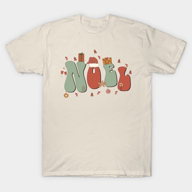 Noel - Christmas T-Shirt by LMW Art